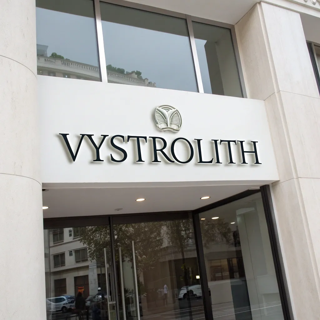 Vystrolith Company Logo